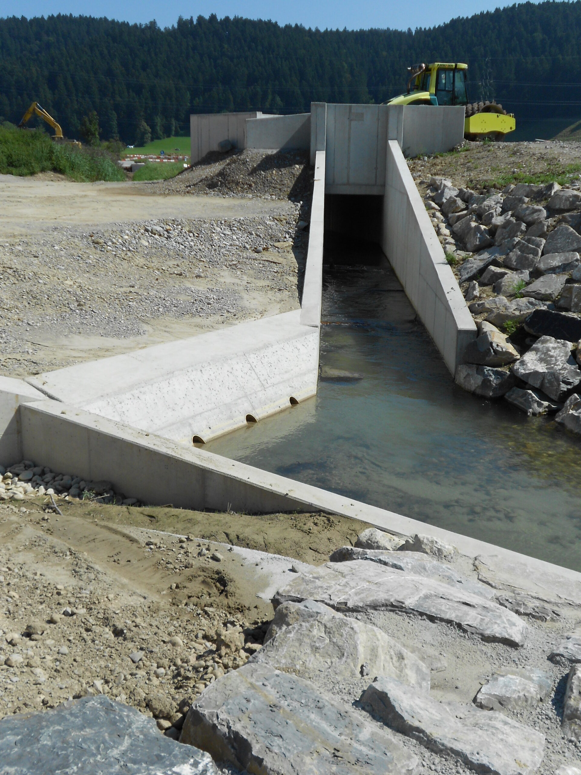 Zäziwil: Hochwasserrückhalt Groggenmoos und Renaturierung Chisebach