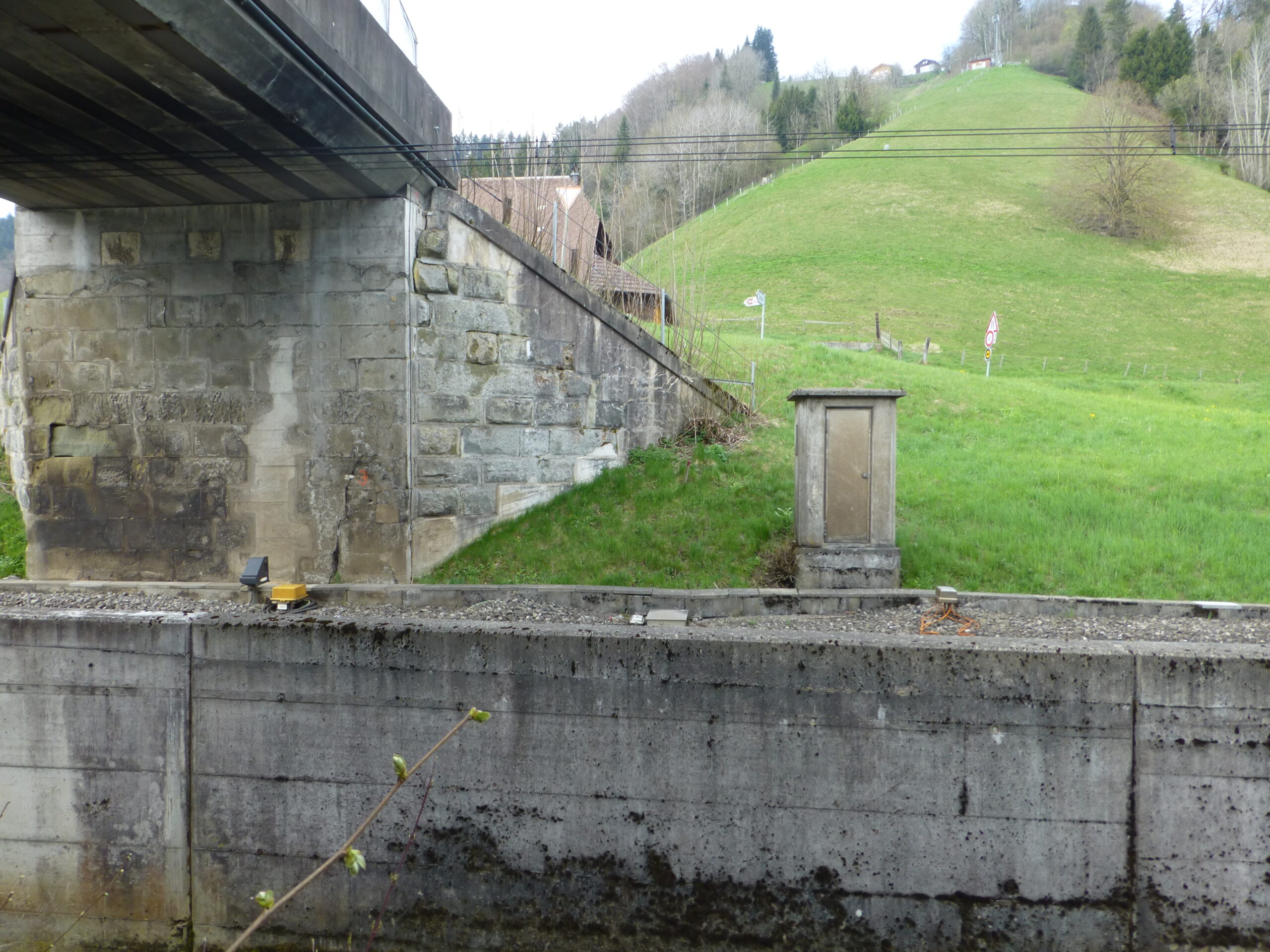 Bowil: Überwachung Brücke Bori